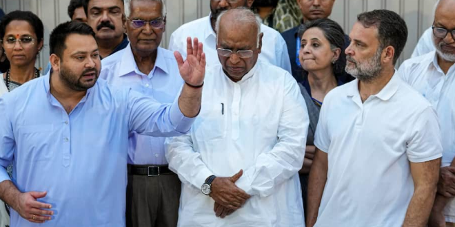 संजय राउत के आरोपों पर गरमाई सियासत, तेजस्वी यादव समेत INDIA गठबंधन के नेताओं ने क्या कहा