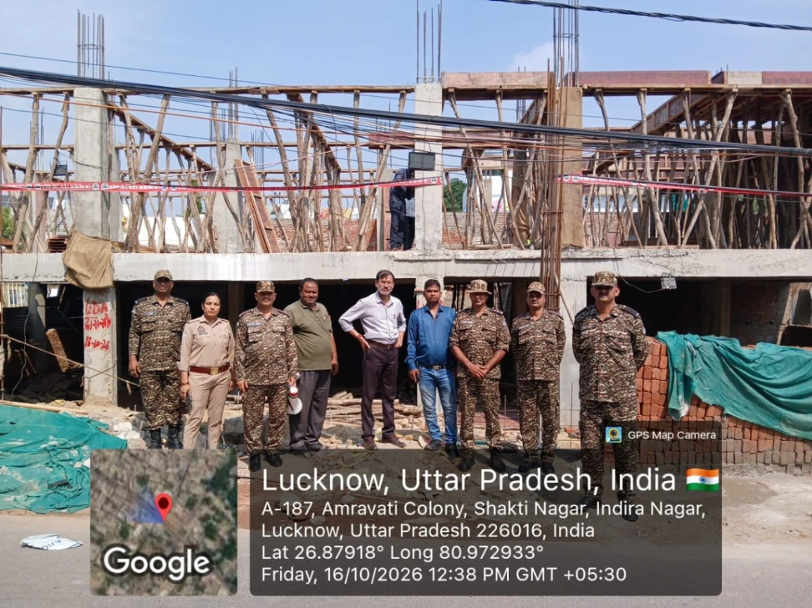 लखनऊ में LDA का बुलडोजर एक्शन! 65 बीघा की 5 अवैध प्लाटिंग ध्वस्त, 6 निर्माण सील
