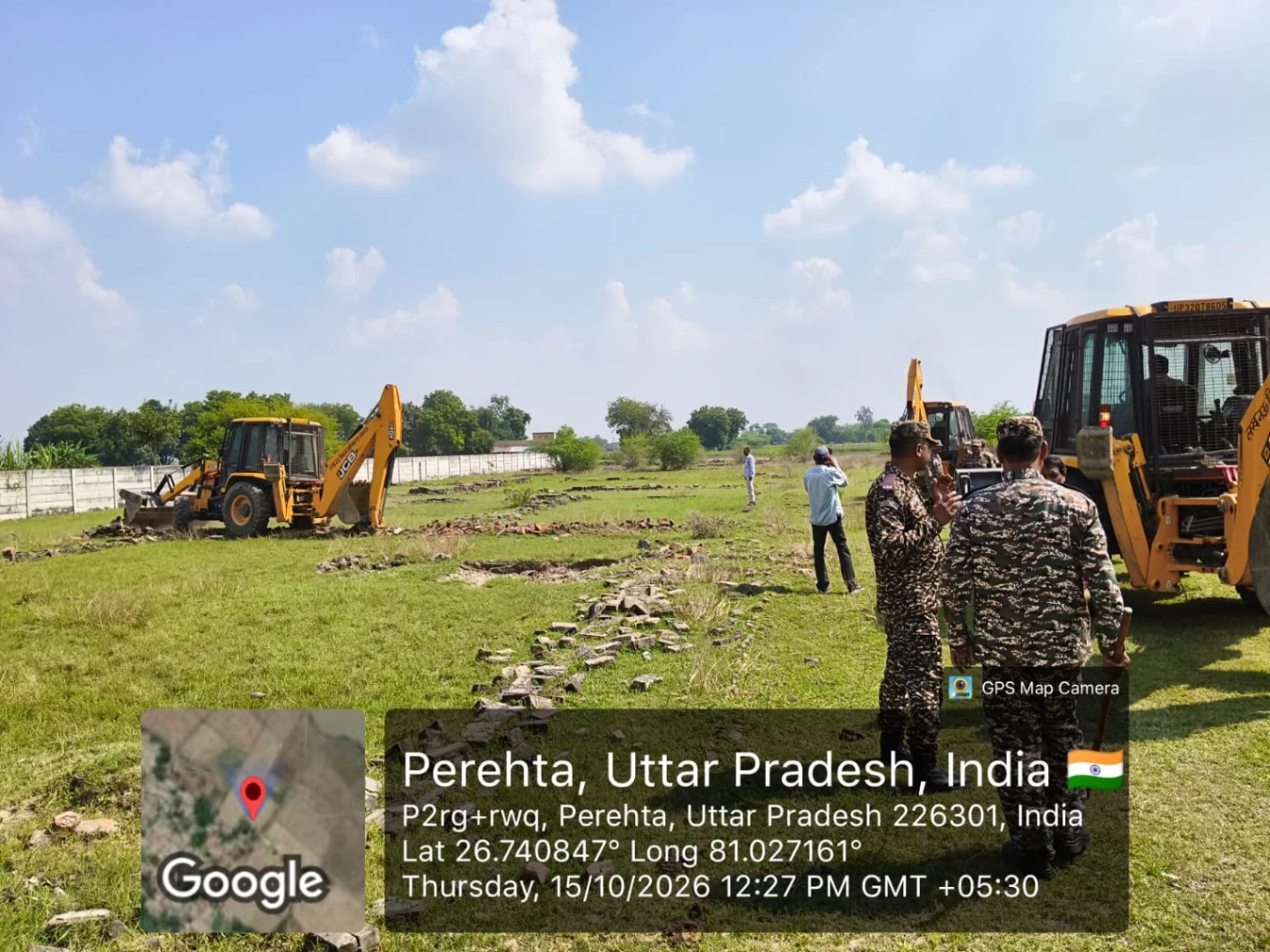 लखनऊ में LDA का बड़ा एक्शन! गोसाईंगंज में 45 बीघा जमीन पर हो रही 5 अवैध प्लॉटिंग ध्वस्त