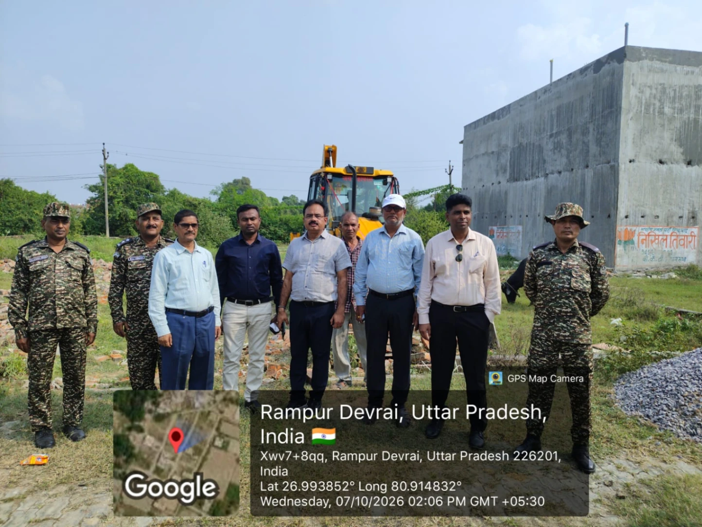 चिनहट और BKT में 45 बीघा जमीन पर 8 अवैध प्लाटिंग ध्वस्त, LDA का बुलडोजर चला